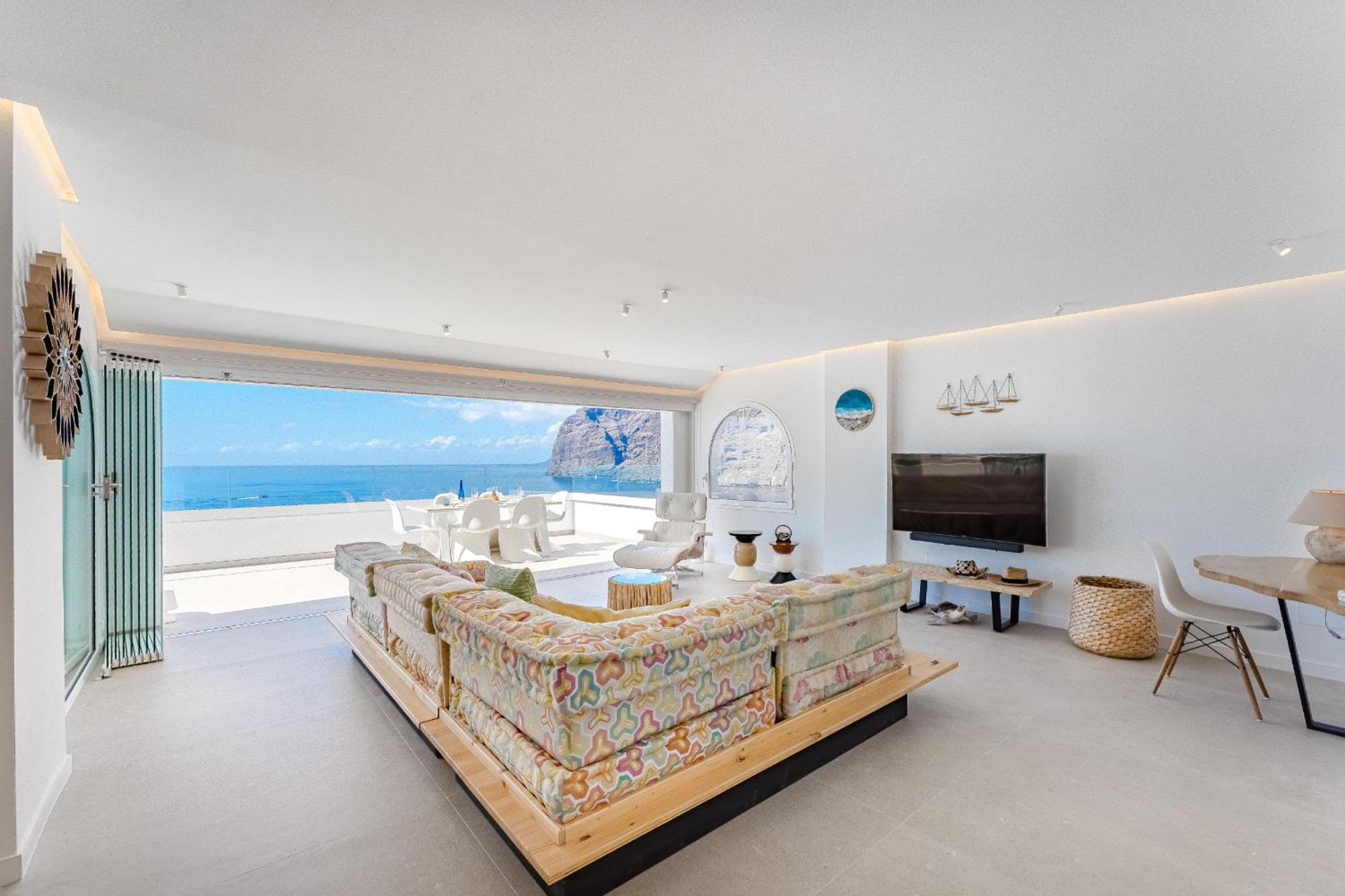 阿坎提拉德洛斯基Blue Haven - Ocean View Penthouse With Jacuzzi And Pool公寓 外观 照片