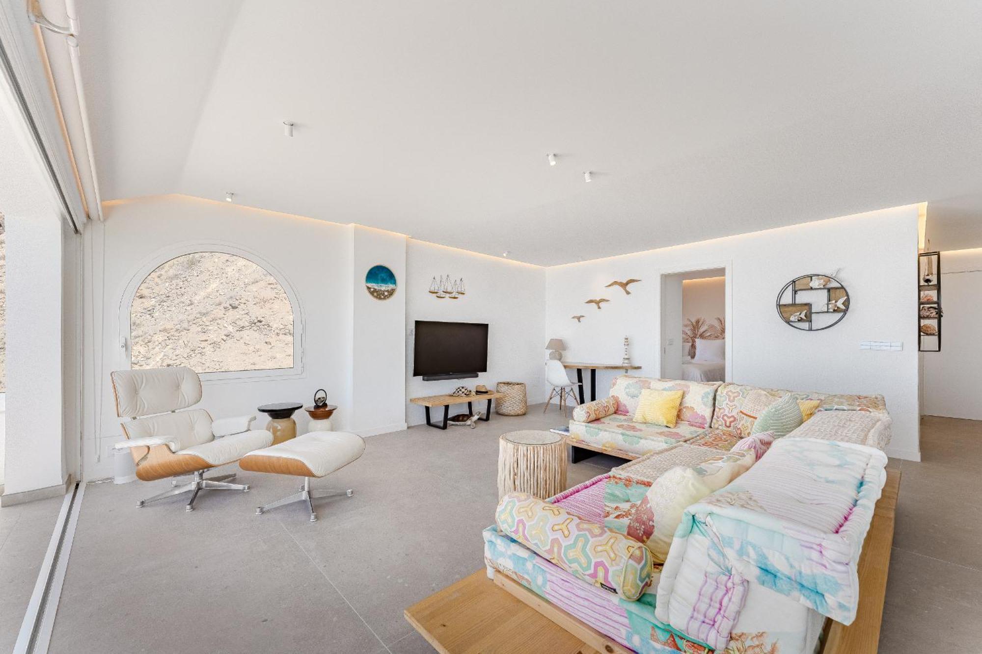 阿坎提拉德洛斯基Blue Haven - Ocean View Penthouse With Jacuzzi And Pool公寓 外观 照片